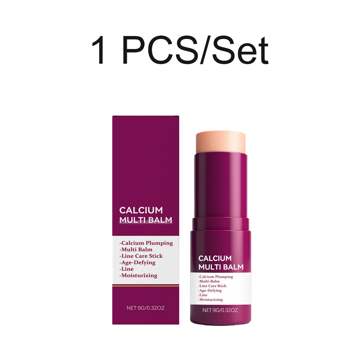 Coffret de stick multi-usage au collagène et PDRN Pink – Stick de soin nomade hydratant, raffermissant et illuminateur à 5 % de PDRN pour les ridules