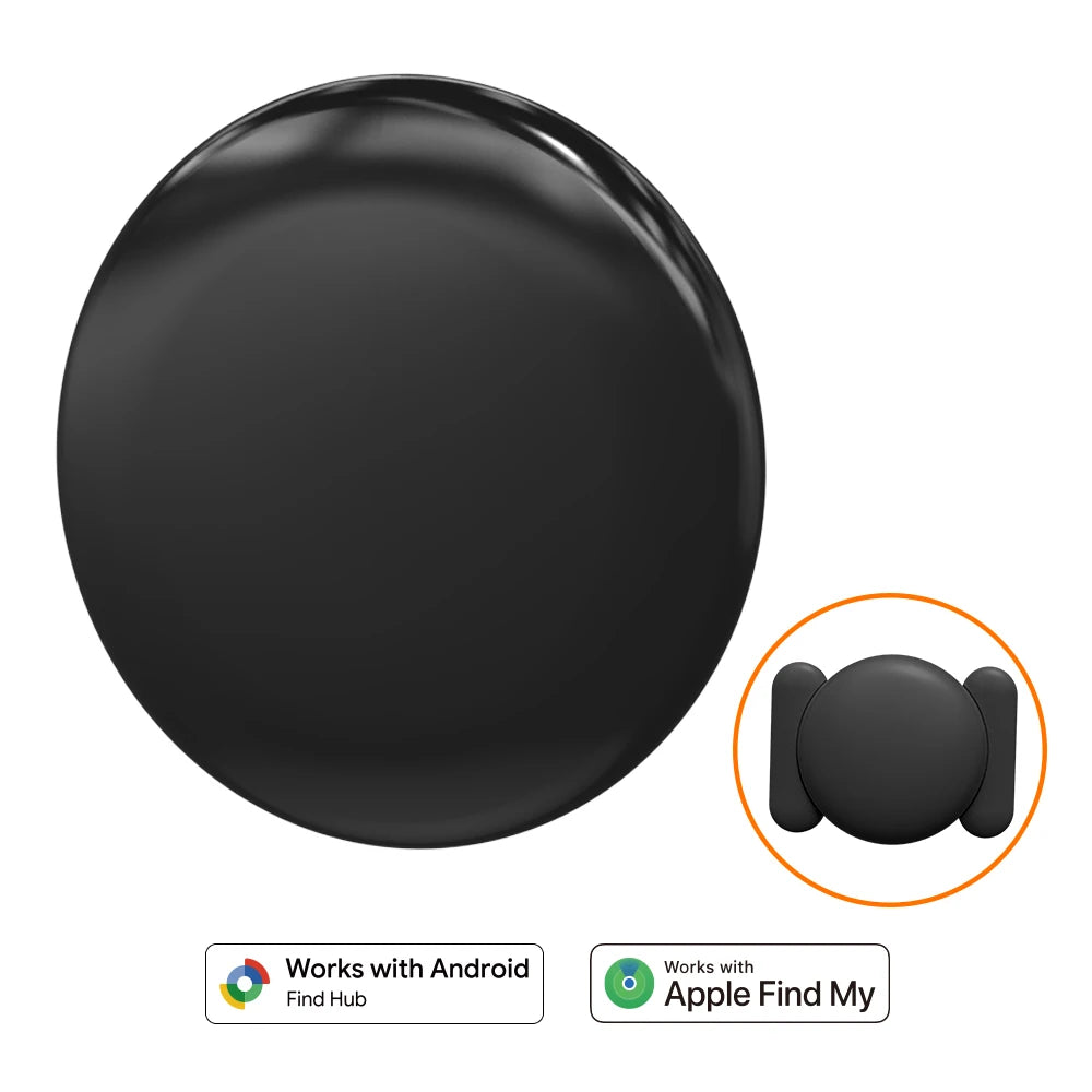 Kompatibler Tracker für Apple Find My & Google Find My Device – Starker magnetischer, wasserdichter Anti-Verlust-Sucher | 1er/4er-Pack Smart Tag für iOS & Android