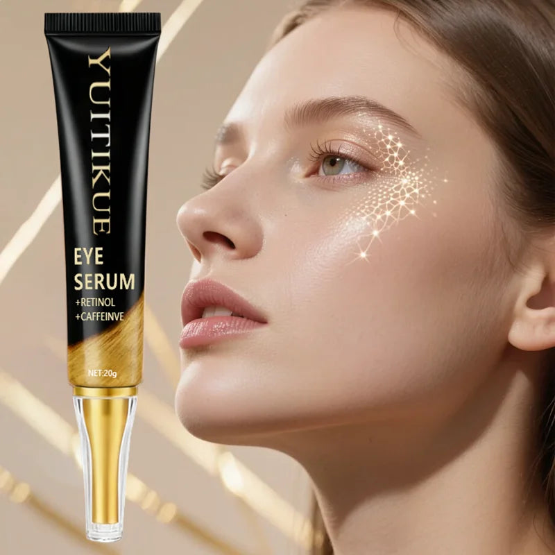 Crema de ojos con cafeína: reafirmante, tensora y descongestionante de acción rápida para una mirada más iluminada | Día y noche