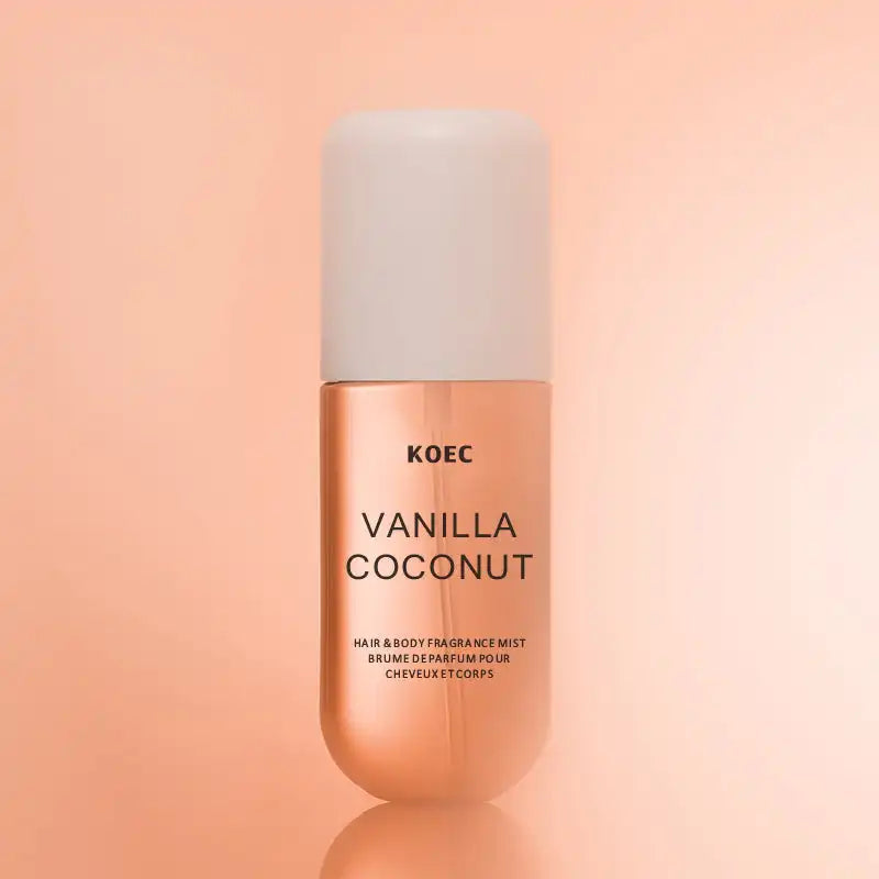 KOEC Vanille & Kokos Duftspray – Erfrischendes, feuchtigkeitsspendendes Parfum mit dreifacher Pflanzenformel