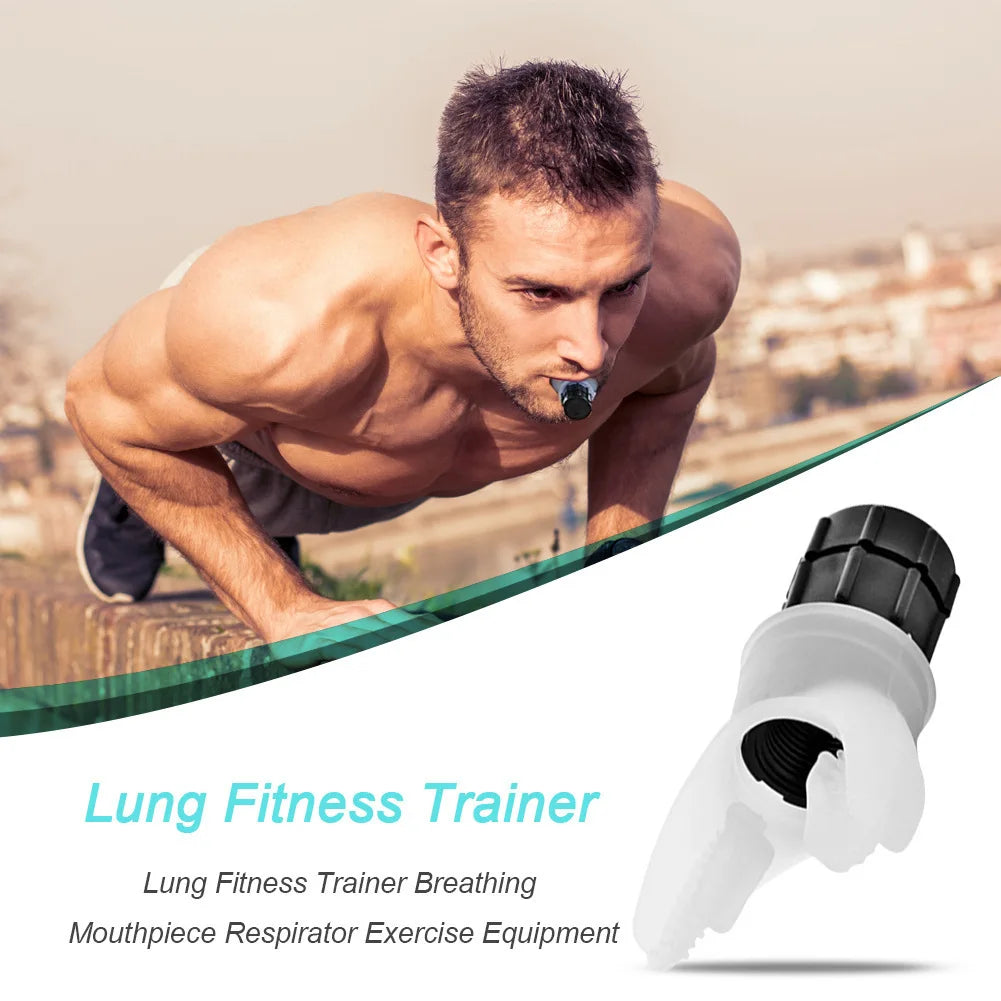 Ejercitador respiratorio de resistencia múltiple ajustable: entrenador pulmonar portátil para la capacidad pulmonar, el rendimiento deportivo y la rehabilitación respiratoria