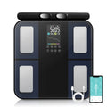 Báscula de composición corporal digital inteligente – Bioimpedancia para grasa corporal, peso y seguimiento de la salud | Báscula inteligente de equilibrio corporal para monitoreo de bienestar