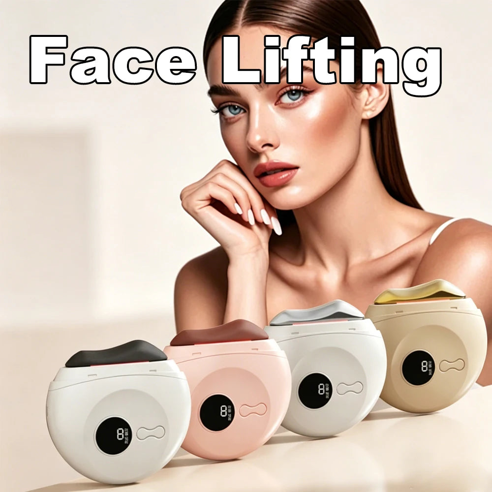 Bianstone Gua Sha Gesichts- und Hals-Lifting-Massagegerät – Beheizbarer Gua-Sha-Stein zur Hautstraffung, Faltenreduzierung & Konturenfestigung