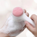 Brosse nettoyante visage 3D double face en silicone – Exfoliant manuel à poils souples et brosse de massage pour le lavage du visage