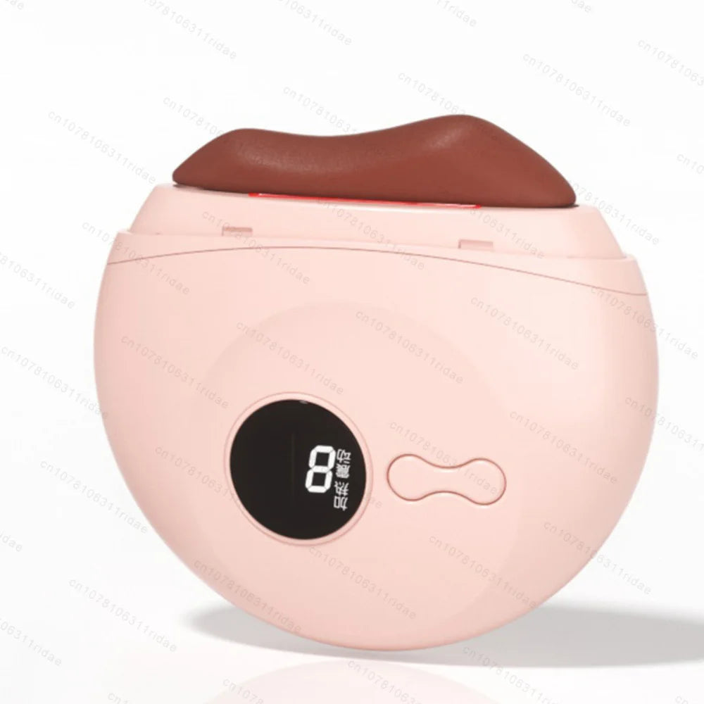 Bianstone Gua Sha Gesichts- und Hals-Lifting-Massagegerät – Beheizbarer Gua-Sha-Stein zur Hautstraffung, Faltenreduzierung & Konturenfestigung
