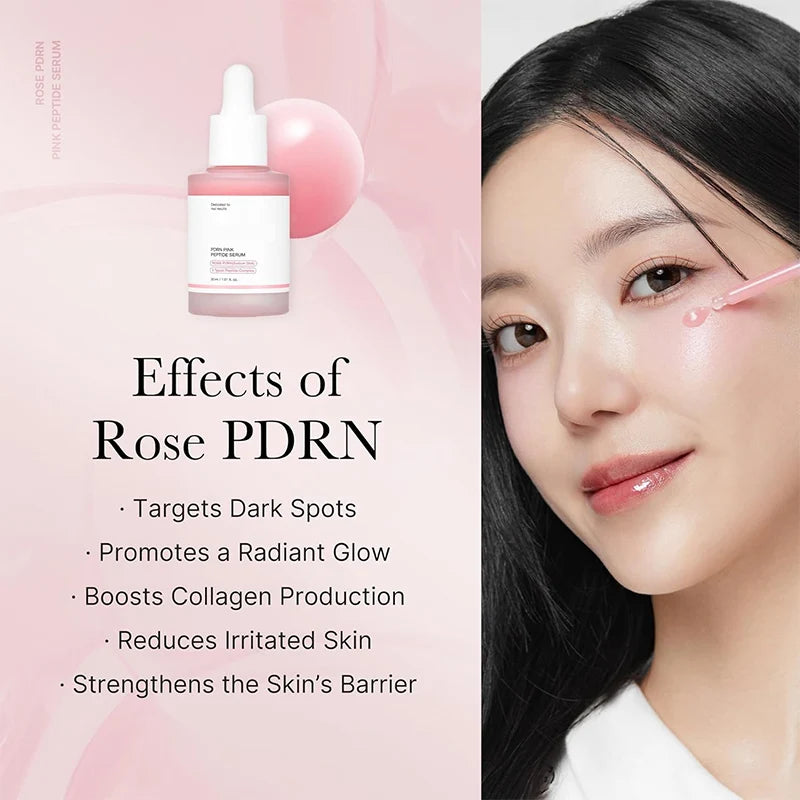 Peptid- & Kollagen-Serum – Aknebekämpfung, Tiefenhydratisierung & Booster für strahlende Haut | Koreanische Hautpflege
