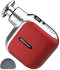 Mini Pocket Fascia Gun – 4 Silicone Heads, Lightweight & Low-Noise | Portable Fascial Release Massager for Office & Home