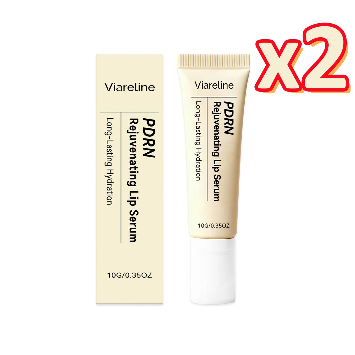 PDRN Rejuvenating Lip Serum Balm – Soften Rough, Dry & Chapped Lips | Daily Plumping, Nourishing Repair & Makeup Base Lip Cream