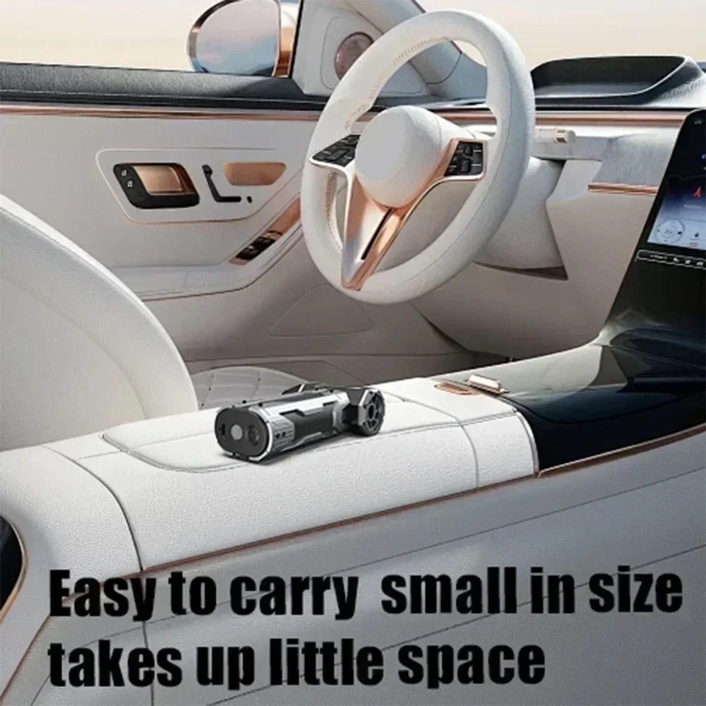 DOTALOL Mini-Turbo-Jet-Druckluftreiniger – 130.000 U/min echte Geschwindigkeit, leistungsstarkes Gebläse mit 4 Stufen für PC, Tastatur- und Autoreinigung