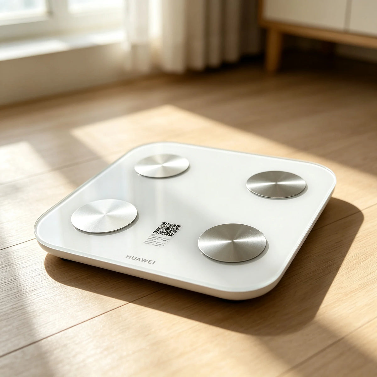 Original HUAWEI Body Fat Scale 3 – Intelligente Körperfettwaage & Körperanalyse | Duales Bluetooth & WLAN | Hohe Präzision | Huawei Health Ökosystem