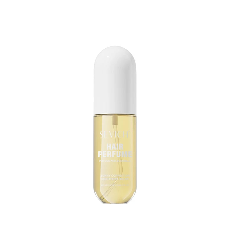Bruma de perfume para el cabello – Spray de cuidado capilar hidratante con extractos vegetales de 80 ml y fragancia natural duradera para hombres y mujeres