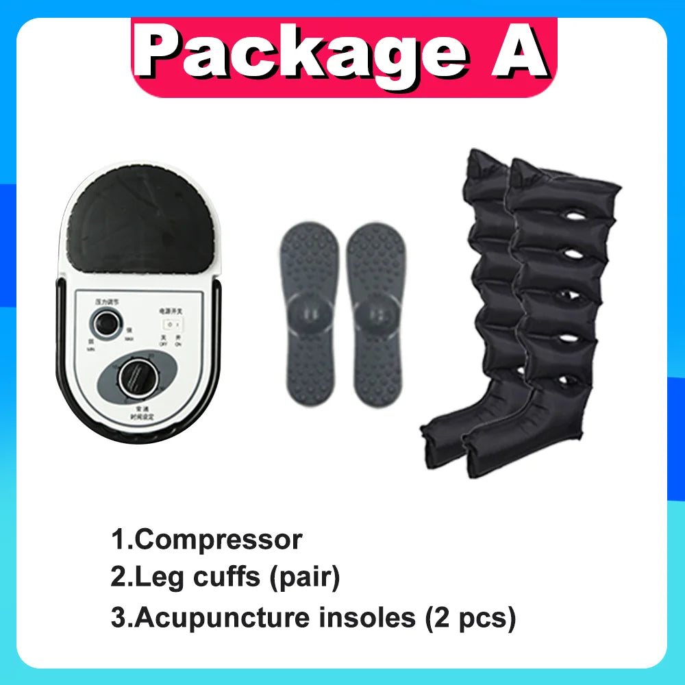 Thigh Air Compression Massager – Promotes Blood Circulation & Supports Varicose Vein Relief | Leg Massager Machine