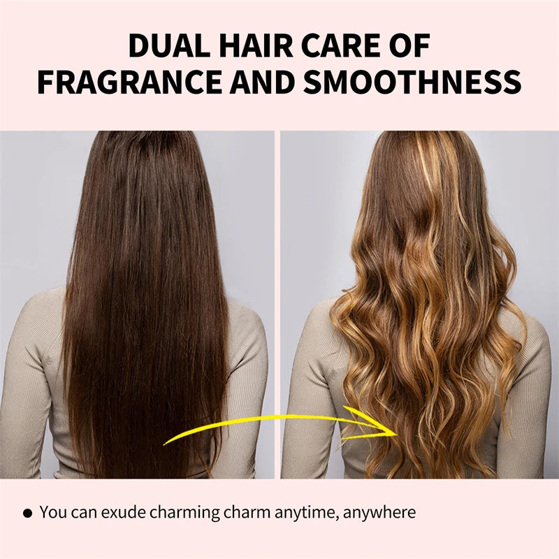Bruma de perfume para el cabello – Spray de cuidado capilar hidratante con extractos vegetales de 80 ml y fragancia natural duradera para hombres y mujeres