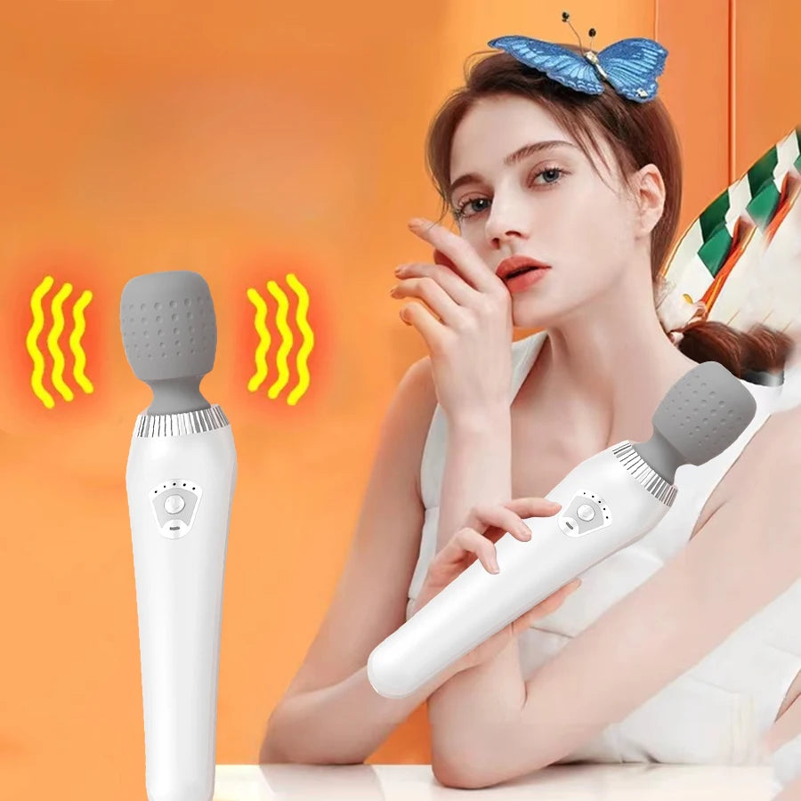 Tragbares elektrisches Körpermassagegerät – Handmassagegerät mit USB-Aufladung für Zuhause & Büro | Ideales Geschenk zum Valentinstag