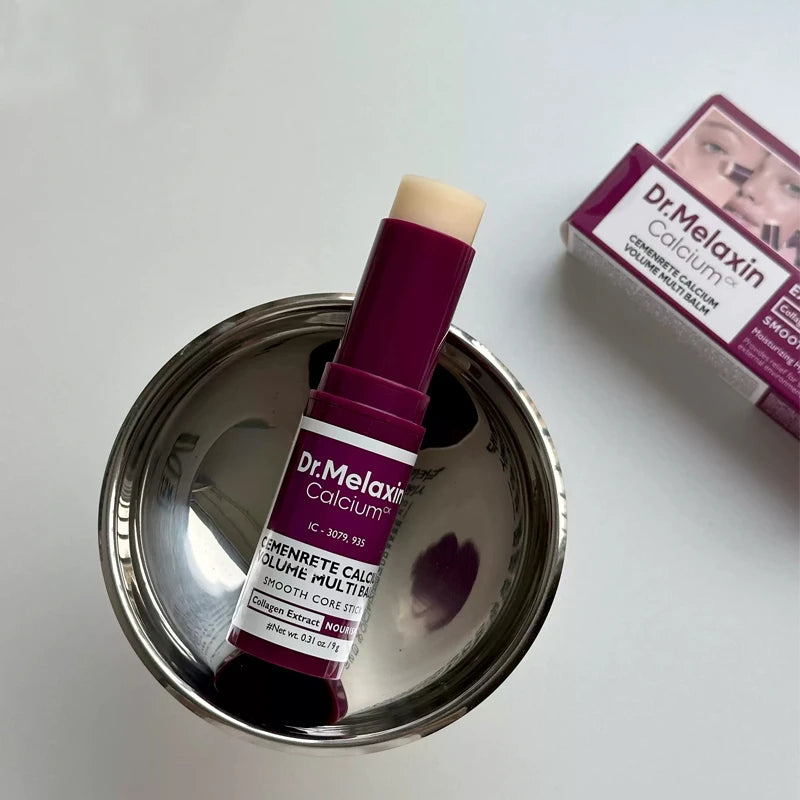 Set de crema en barra hidratante multiacción y esencia Dr.Melaxin Calcium Factor: cuidado de la piel hidratante para sequedad en otoño e invierno