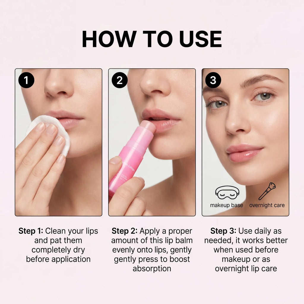 PDRN Pink Collagen Volume Multi Balm Stick y Suero – 5% Volufiline Hidratante, Reafirmante y Reparador para Rostro, Cuello y Contorno de Ojos