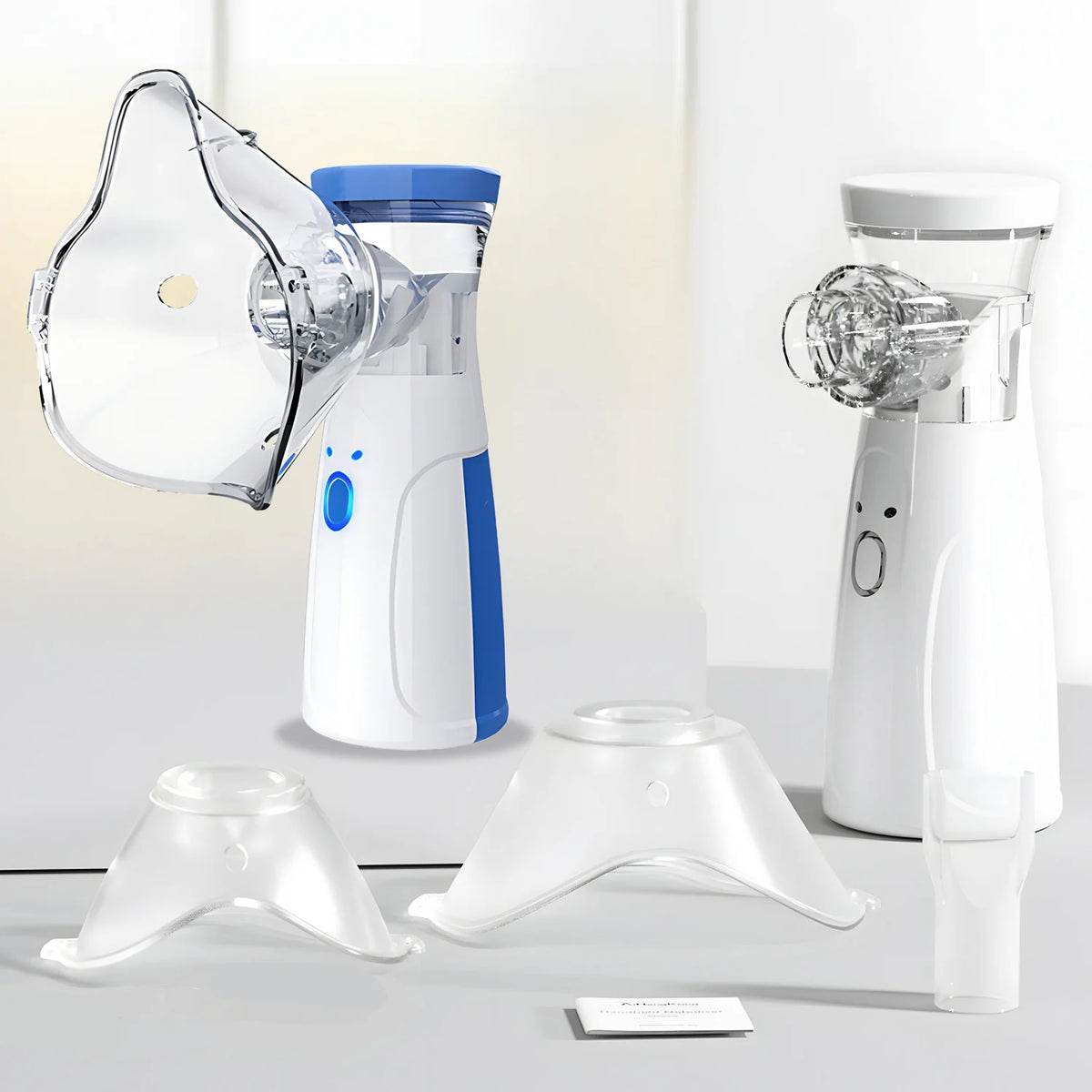 Nebulizador de malla portátil: inhalador ultrasónico silencioso para niños, adultos y mascotas