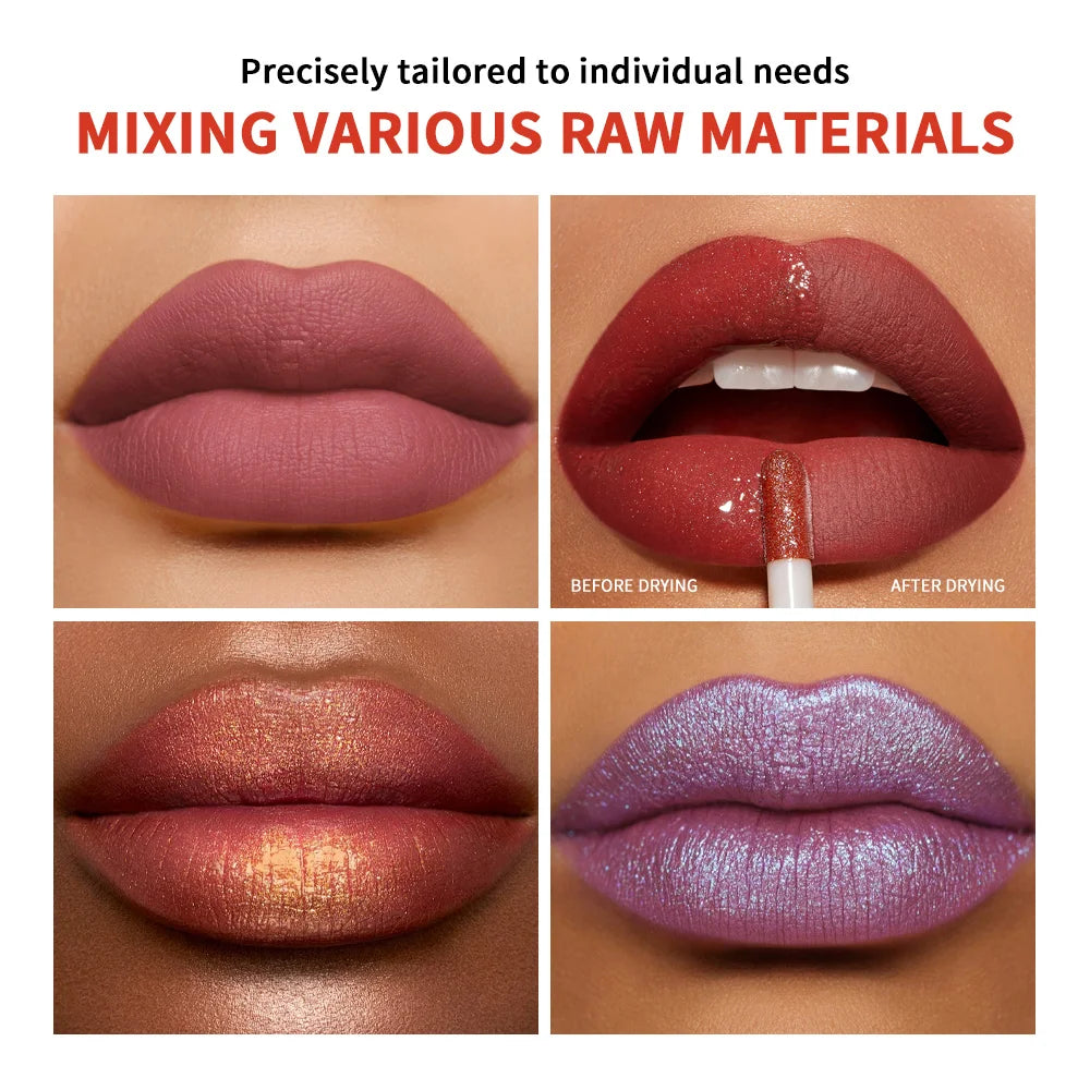 DIY Lipgloss-Basis (100 ml) – Nicht klebende, feuchtigkeitsspendende milchige Lotions-Textur für mattes & individuelles Lipgloss-Herstellen