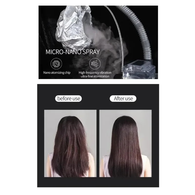Salon & Spa Kopfhautpflege-Dampfgerät – Kopfmontierter Mikro-Nebel für Tiefenpflege, Haarglättung & Kopfhautbefeuchtung (2026)