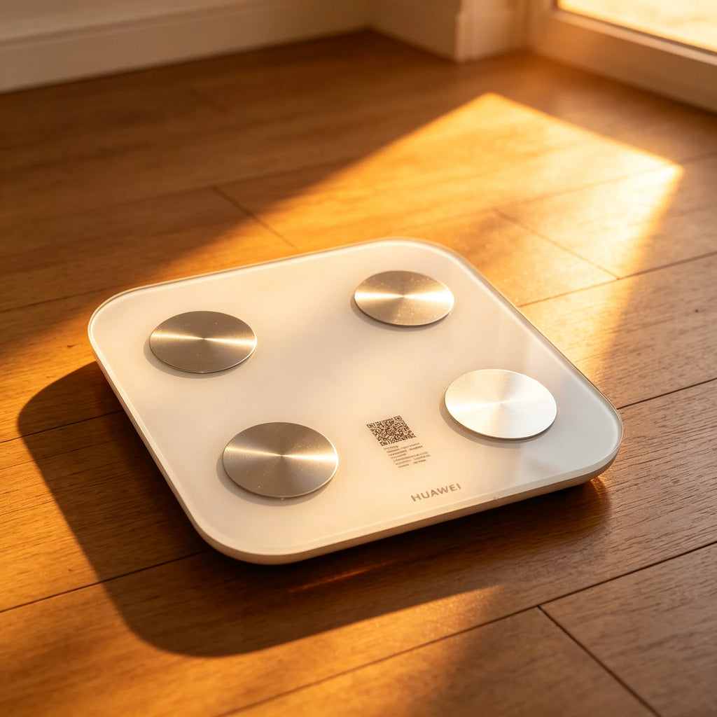 Original HUAWEI Body Fat Scale 3 – Intelligente Körperfettwaage & Körperanalyse | Duales Bluetooth & WLAN | Hohe Präzision | Huawei Health Ökosystem