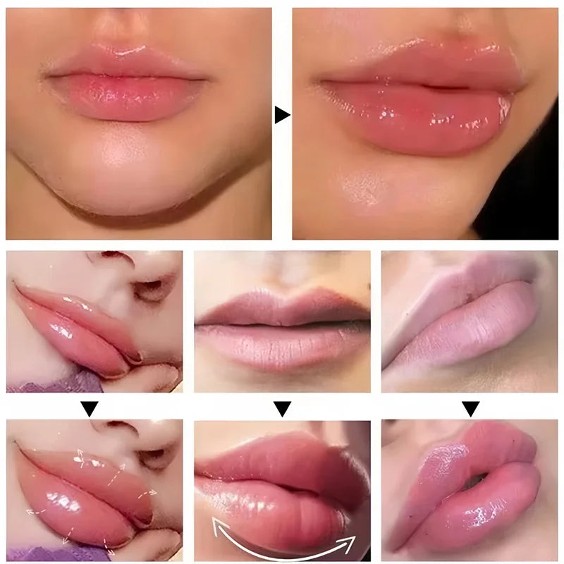 Instant Plumping Lip Essence Oil – Langanhaltendes, feuchtigkeitsspendendes Lip-Plumper-Gloss für Elastizität, pflegende Wirkung und sexy, vollere Lippen