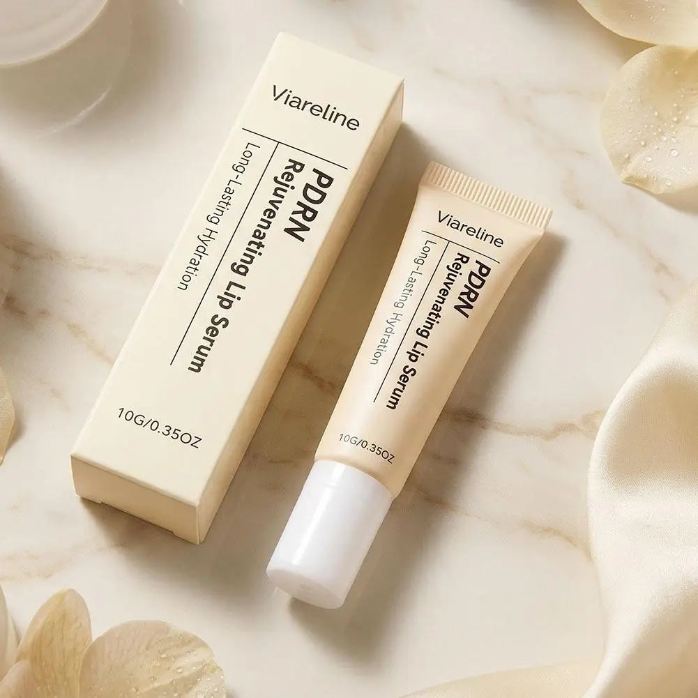 Viarelne PDRN verjüngendes Lippenserum – Jojobasamenöl & Vitamin E, langanhaltende Feuchtigkeit, Lippenpflege für die Nacht