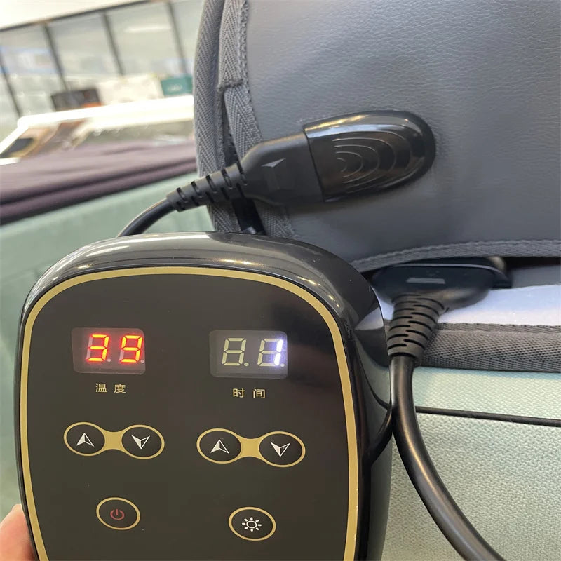 Esterilla de fotones con calor por infrarrojos lejanos – Domo de sauna plegable y cápsula de spa térmico | Envoltura corporal portátil para pérdida de peso y desintoxicación en casa