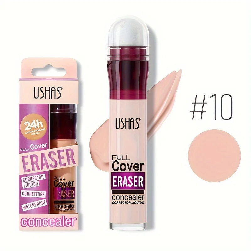 Schwämmchen-Applikator Concealer & Flüssig-Foundation – Volle Deckkraft für Augenringe, Akne, Sommersprossen & Pigmentflecken | Langanhaltende feuchtigkeitsspendende Formel