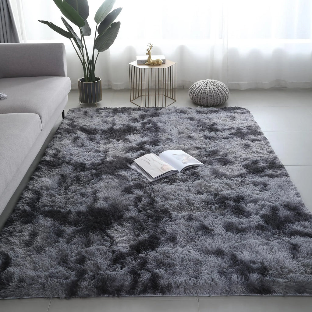 Ultra-weicher, gepolsterter Teppich – Flauschige Bodenmatte für Schlafzimmer, Wohnzimmer & Kinderzimmer