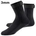 3 mm & 5 mm Neopren-Tauchsocken – rutschfeste, warme Patchwork-Neoprenstiefel zum Tauchen, Surfen, Schwimmen & Schnorcheln | Wassersportsocken für Erwachsene