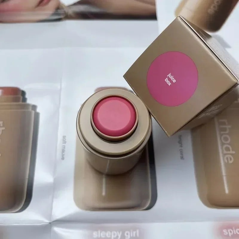 Blush et rouge à lèvres hydratant 2-en-1 – Effet bonne mine naturel et éclat instantané