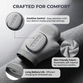 Masajeador de manos con compresión de bolsa de aire y vibración – Guante de masaje para dedos, muñeca y palma para relajación muscular | Gran idea de regalo