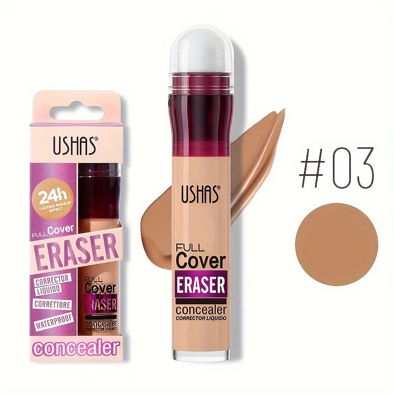 Schwämmchen-Applikator Concealer & Flüssig-Foundation – Volle Deckkraft für Augenringe, Akne, Sommersprossen & Pigmentflecken | Langanhaltende feuchtigkeitsspendende Formel