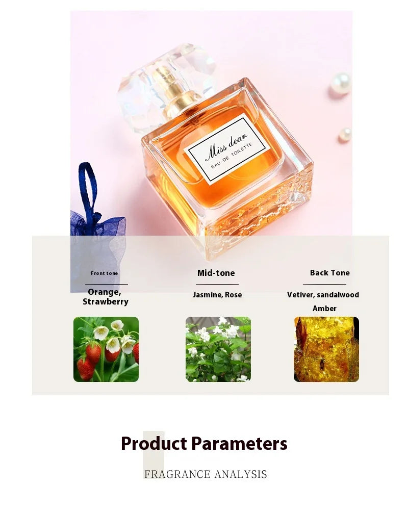 Perfume de feromonas para atraer mujeres — Fragancia seductora de larga duración con almizcle y jazmín