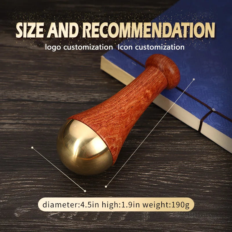 Gua Sha Gesichtsmassagegerät & Kansa-Stab – Gesichtskonturierungstool für Lymphdrainage, Hautstraffung & ayurvedisches Schönheitsritual
