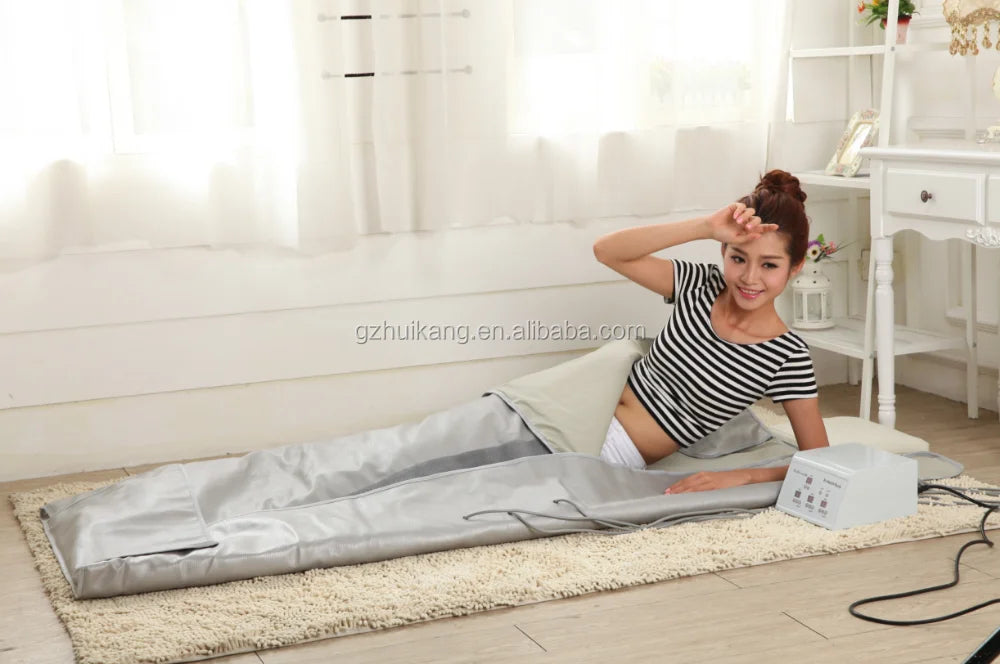 Massage-Matratze Sauna-Decke – Infrarot-Wärmedecke für Ganzkörperentspannung & Heimsauna-Nutzung