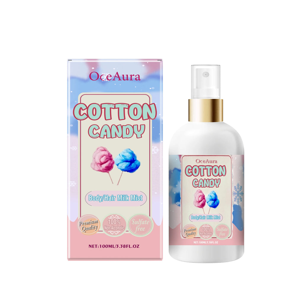 OceAura Erdbeer-Bodymilk-Spray – Lang anhaltendes feuchtigkeitsspendendes und hautaufhellendes Haarparfüm-Spray (100 ml)