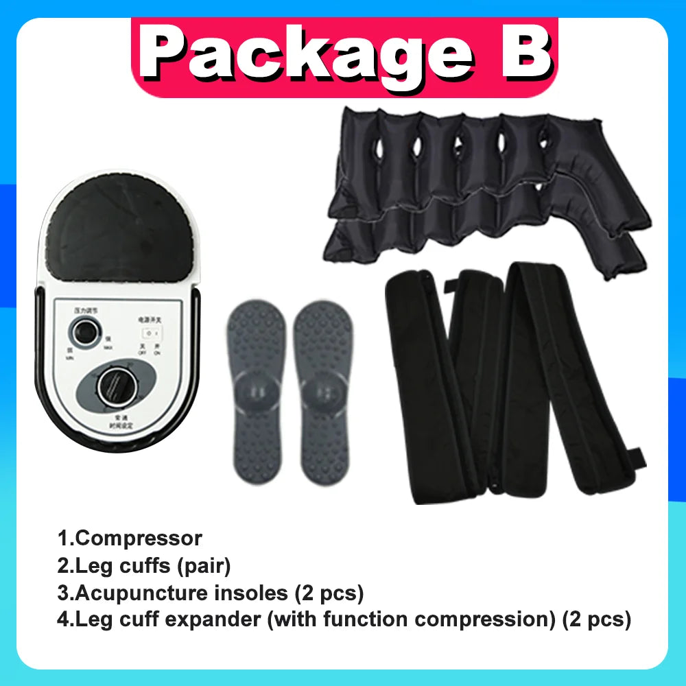 Thigh Air Compression Massager – Promotes Blood Circulation & Supports Varicose Vein Relief | Leg Massager Machine