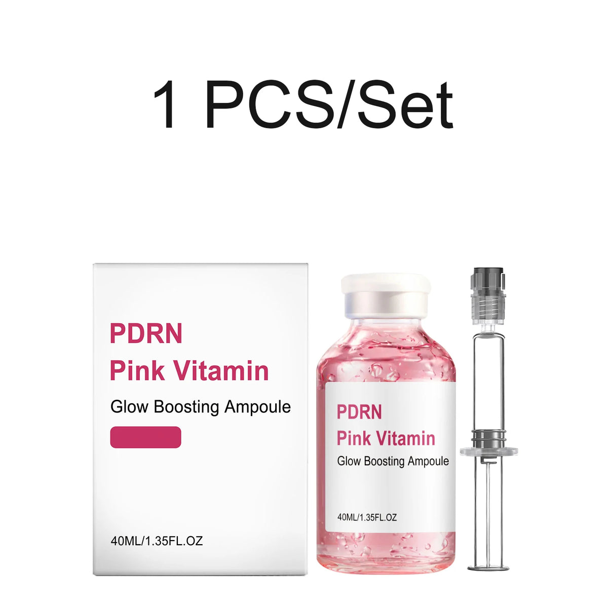 PDRN Pink Collagen Volume Multi Balm Stick & Serum – 5% Volufiline Hydrating Firming Repair for Face, Neck & Eye Area