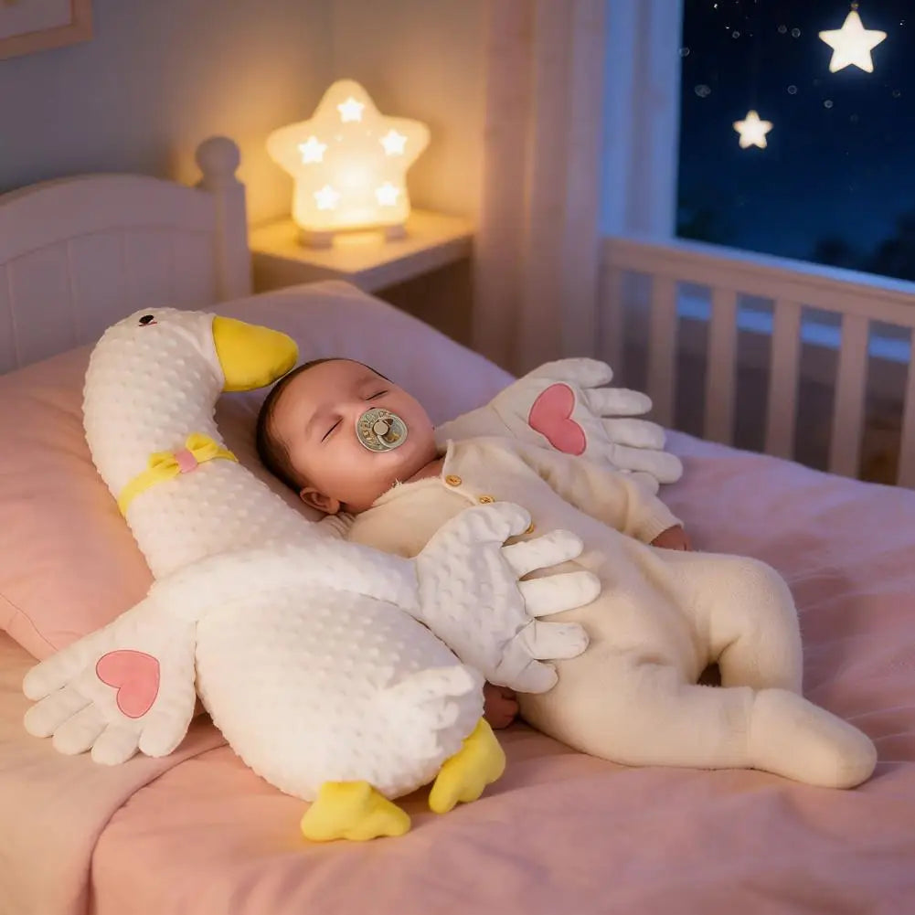 Baby Soothing Sleep Pillow with Adjustable Patting Modes – Soft Plush Cuddle Buddy | Nursery Bedtime Soother & Patting Pillow for Infants