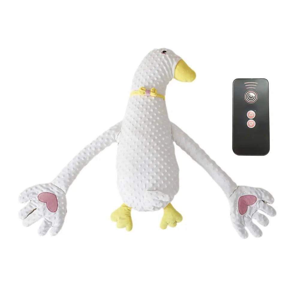 Almohada de peluche para el sueño del bebé con modos de palmadas ajustables – Compañero de arrullo suave | Calmante para la hora de dormir y almohada de palmadas para bebés