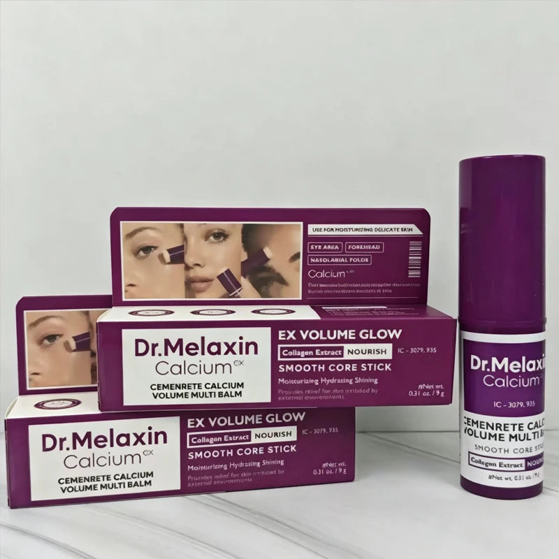 Set de crema en barra hidratante multiacción y esencia Dr.Melaxin Calcium Factor: cuidado de la piel hidratante para sequedad en otoño e invierno