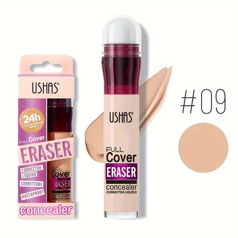 Schwämmchen-Applikator Concealer & Flüssig-Foundation – Volle Deckkraft für Augenringe, Akne, Sommersprossen & Pigmentflecken | Langanhaltende feuchtigkeitsspendende Formel