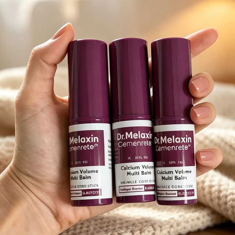 Set de crema en barra hidratante multiacción y esencia Dr.Melaxin Calcium Factor: cuidado de la piel hidratante para sequedad en otoño e invierno