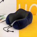 Oreiller de voyage en mousse à mémoire de forme en U – Confort de voyage, soutien cervical et massage