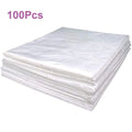 Bolsas desechables para manta de sauna de infrarrojos – Paquete de 50 láminas de revestimiento de PVC de 47″×82″ para envoltura corporal en salones de belleza e higiene de mantas de sauna domésticas