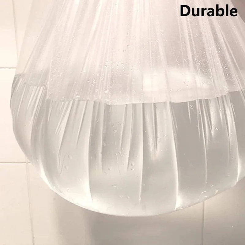 Bolsas desechables para manta de sauna de infrarrojos – Paquete de 50 láminas de revestimiento de PVC de 47″×82″ para envoltura corporal en salones de belleza e higiene de mantas de sauna domésticas