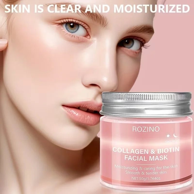 Biotin & Collagen Day & Night Peel-Off Mask – Deep Hydration, Skin Tightening & Brightening for Plump, Youthful Glow (1 / 2 / 3pcs) - sensationmarketsensationmarket14:771#3pcsBiotin & Collagen Day & Night Peel-Off Mask – Deep Hydration, Skin Tightening & Brightening for Plump, Youthful Glow (1 / 2 / 3pcs)3Pcs