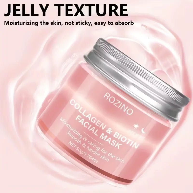 Biotin & Collagen Day & Night Peel-Off Mask – Deep Hydration, Skin Tightening & Brightening for Plump, Youthful Glow (1 / 2 / 3pcs) - sensationmarketsensationmarket14:771#3pcsBiotin & Collagen Day & Night Peel-Off Mask – Deep Hydration, Skin Tightening & Brightening for Plump, Youthful Glow (1 / 2 / 3pcs)3Pcs