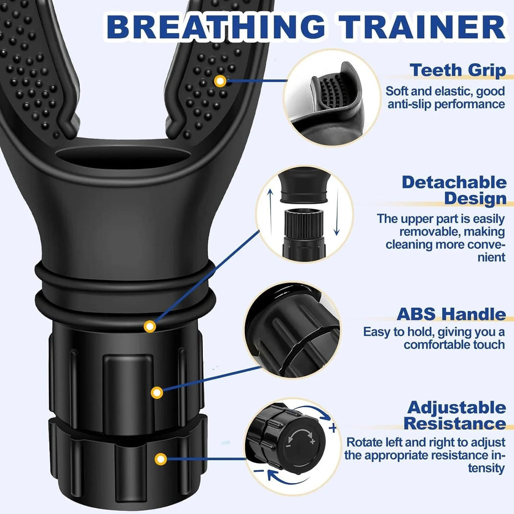 Breathing Trainer Lung Flexer – Durable Adjustable Resistance Fitness Exerciser for Deep Breathing, Lung Capacity & Respiratory Strength - sensationmarketsensationmarket14:29#WhiteBreathing Trainer Lung Flexer – Durable Adjustable Resistance Fitness Exerciser for Deep Breathing, Lung Capacity & Respiratory StrengthWhite